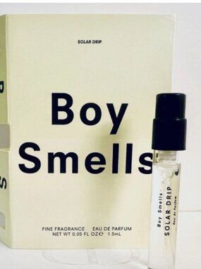 Boy Smells Solar Drip Sample Card